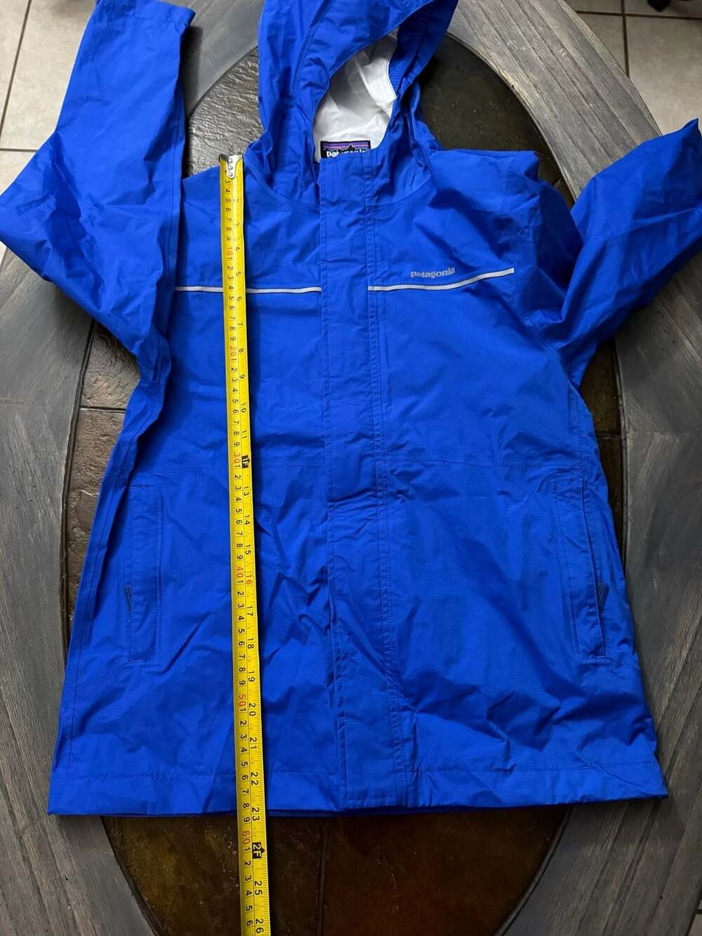 Patagonia Torrentshell Rain Jacket Boy's M (10) Blue